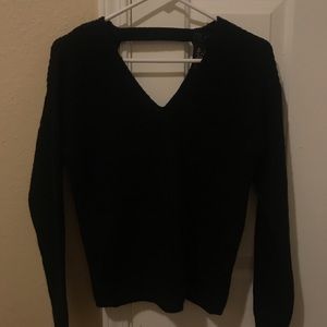 Black sweater from Macy’s